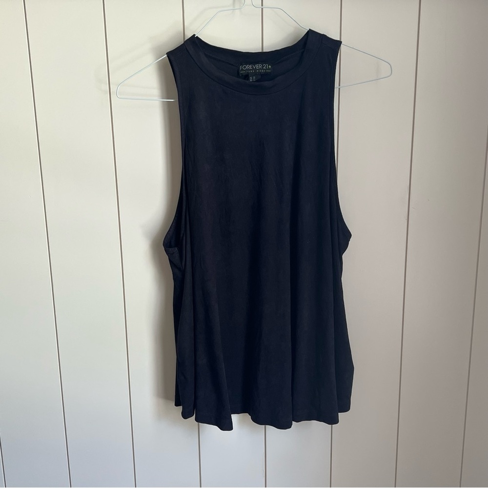 Forever 21 suedette swing tank